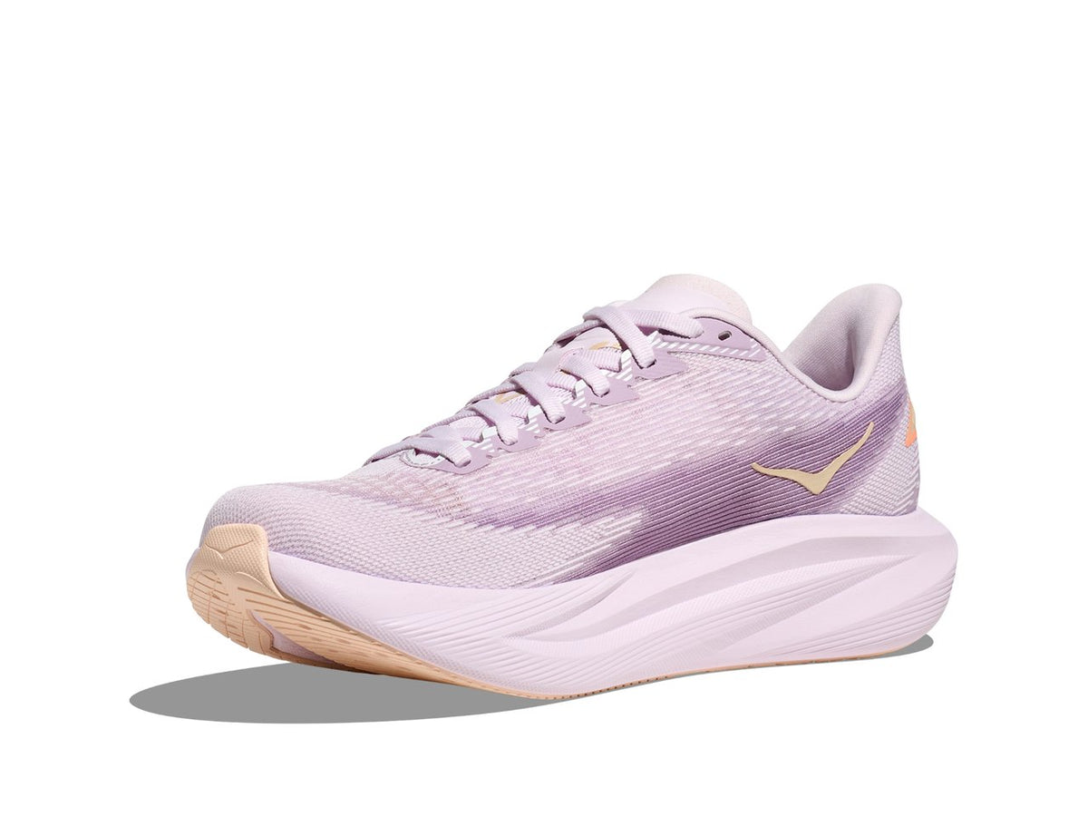 HOKA Mach 7 - Women's - Lilac Cream / Tangerine Glow