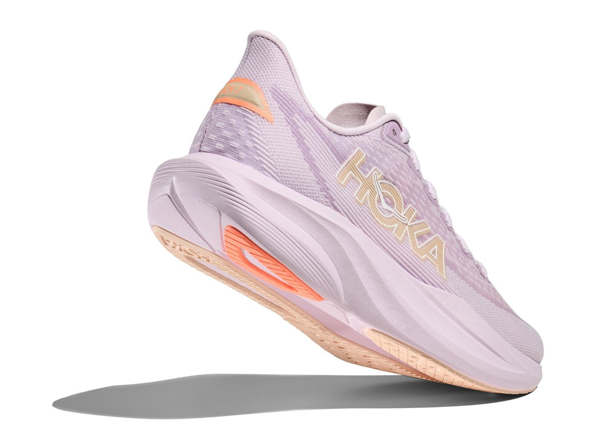 HOKA Mach 7 - Women's - Lilac Cream / Tangerine Glow