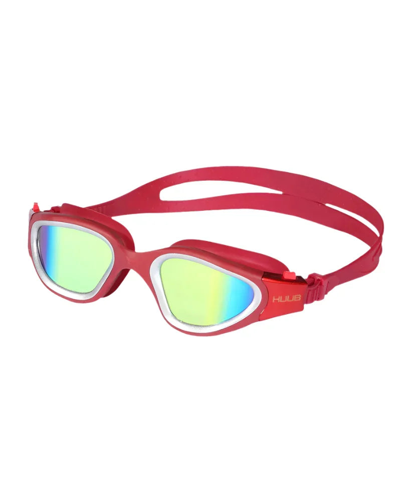 HUUB Mirage swim goggle in red