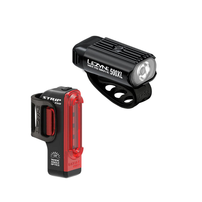 Lezyne Led Hecto & Strip Drive Pair 500 Lumens