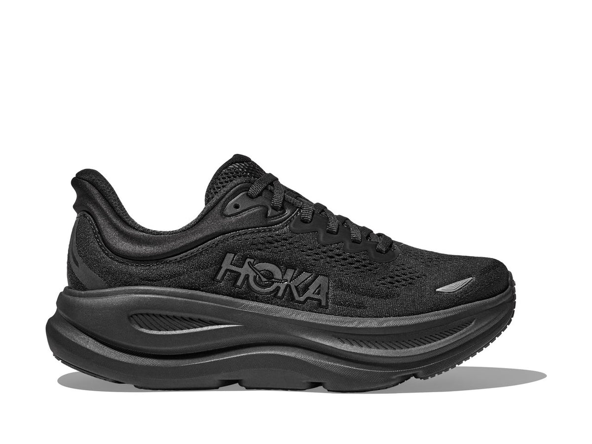 HOKA Bondi 9 Wide - Men's - Black / Black