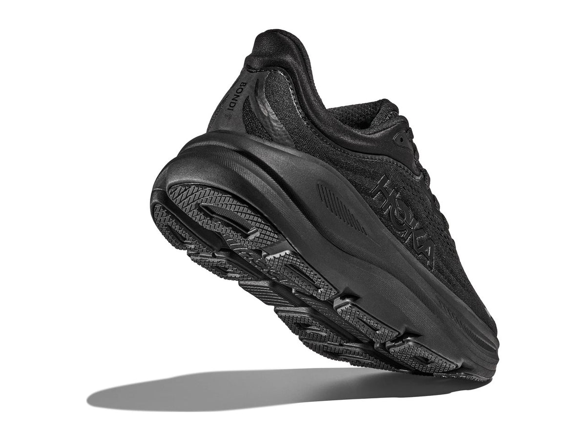 HOKA Bondi 9 Wide - Men's - Black / Black