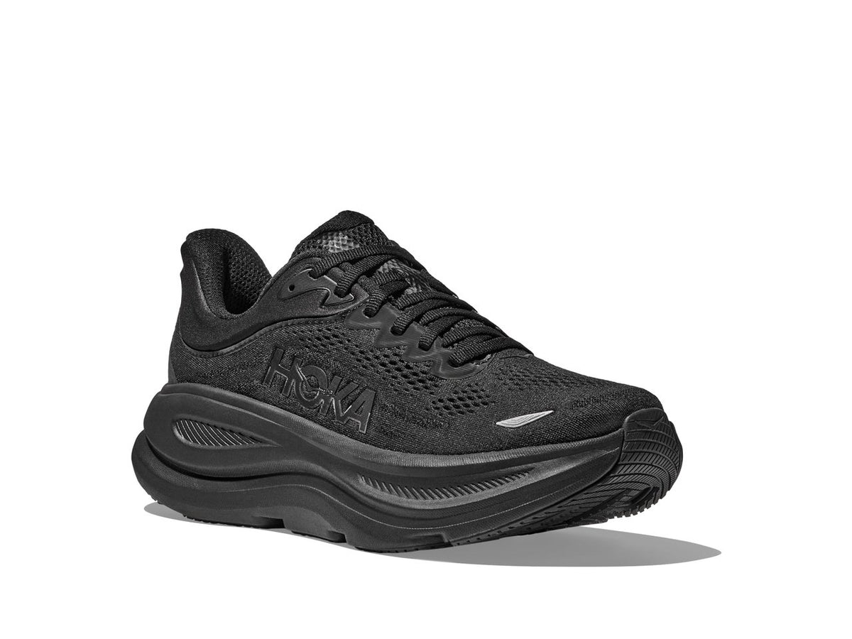 HOKA Bondi 9 Wide - Men's - Black / Black