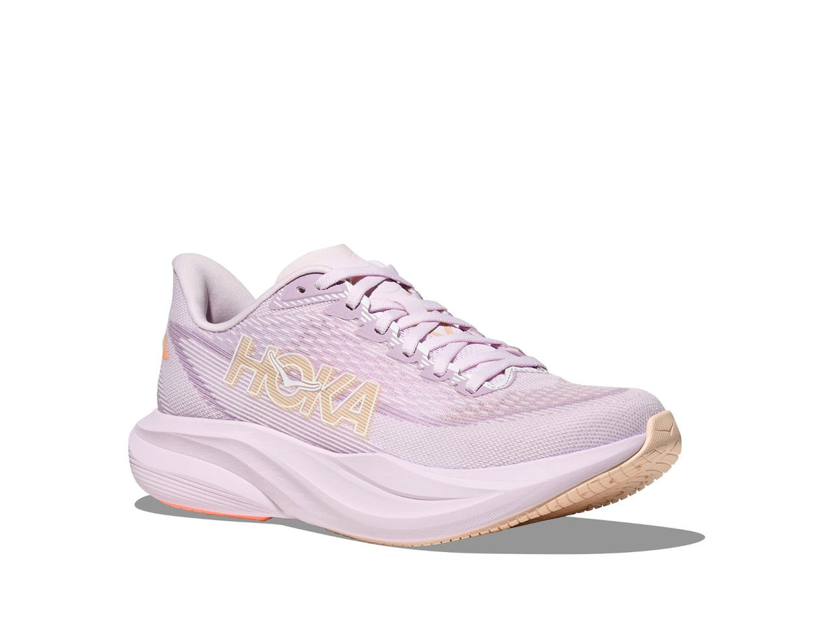 HOKA Mach 7 - Women's - Lilac Cream / Tangerine Glow