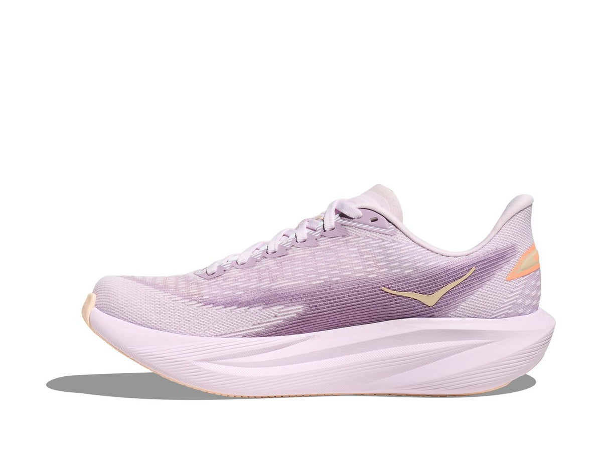 HOKA Mach 7 - Women's - Lilac Cream / Tangerine Glow