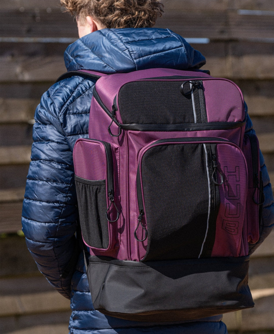 HUUB Premium transition bag in plum