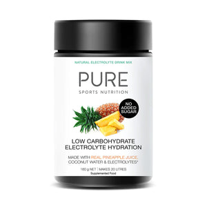 Pure Electrolyte Low Carb 160g Tub (superfruits)