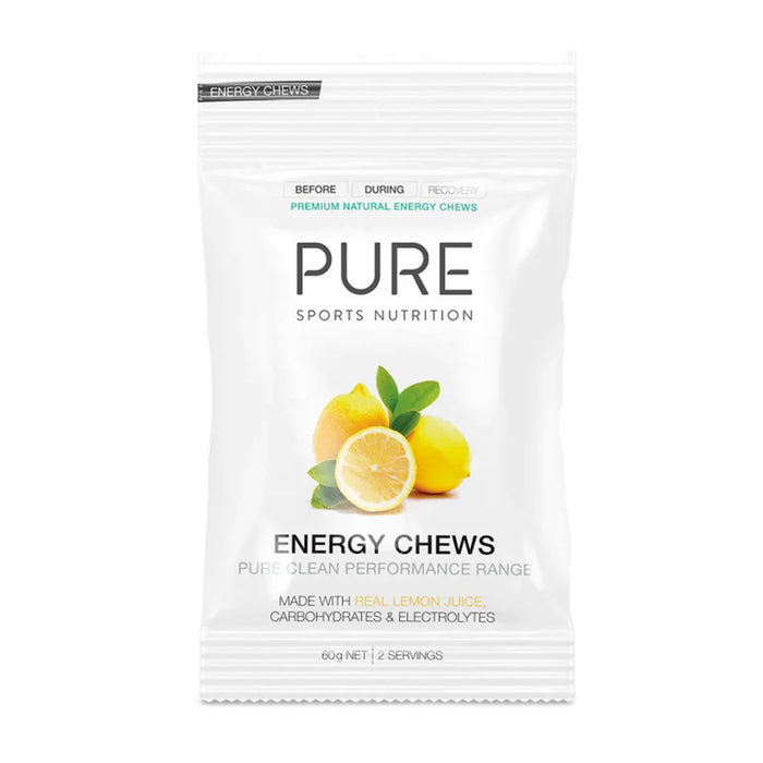 Pure Energy Chews Lemon 60g